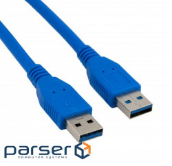 USB 3.0 AM + AM extension cable 0.6m (YT-3.0AM+AM-0.6)