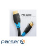 Кабель HDMI M - M, 15.0 м, V2.0, 4K/HD 60Гц, PVC type, чорний, Vention (AACBN)