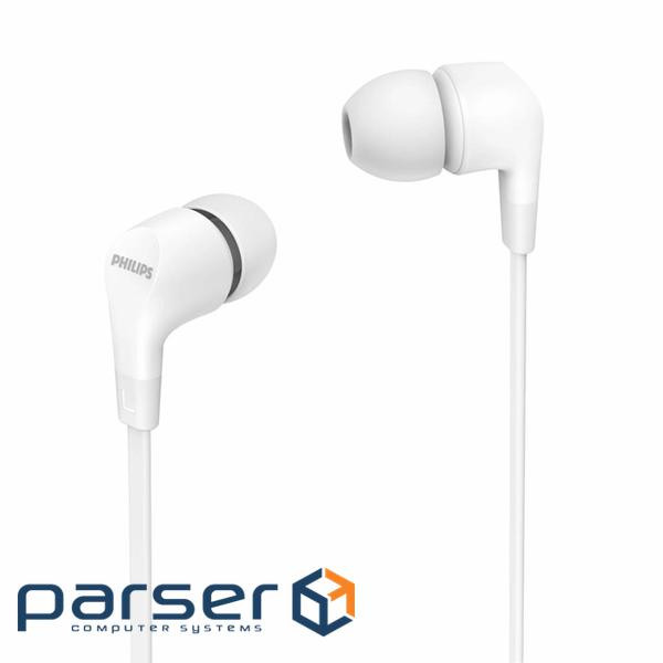 Навушники Philips TAE1105 White (TAE1105WT/00)