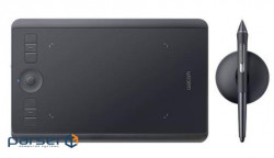 Graphics tablet Wacom Intuos Pro S Bluetooth Black (PTH460K0B)