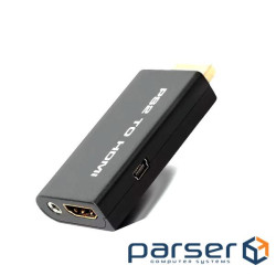 Конвертер PS2 to HDMI (мама ), 1080P, Black (xc-132)