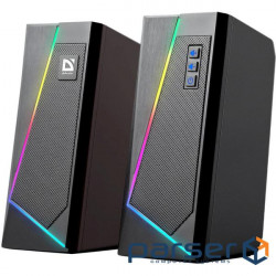 Акустична система Defender Solar 3 Bluetooth Light USB Black (65103)