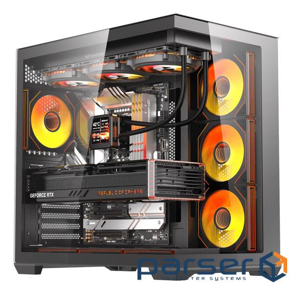 Корпус для комп"ютера DARK FLASH C280 EATX без блока живлення, чорний (C280 BLACK)