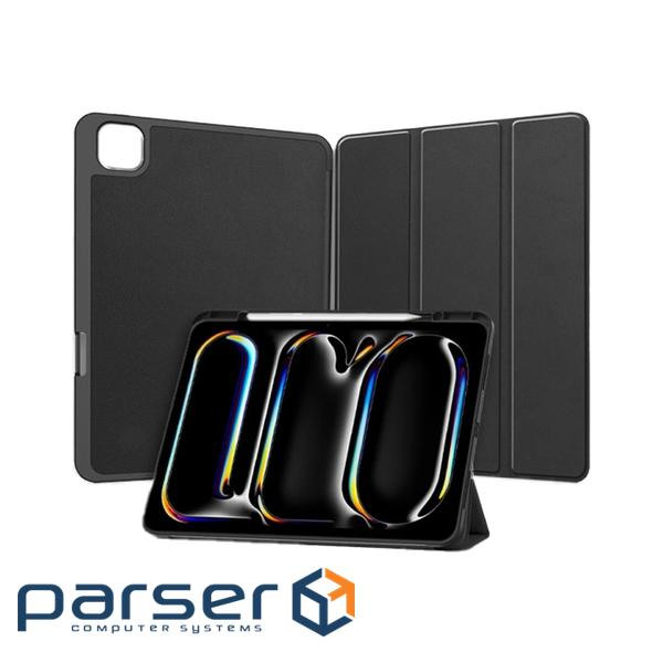 Чохол до планшета AirOn Premium SOFT iPad Pro 11 2024 + Film Black (4822352781128)