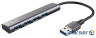 USB-хаб Trust Halyx 4-Port USB-A 3.2 Grey (24947)