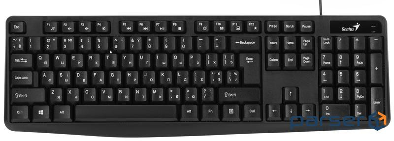 Keyboard GENIUS KB-117 USB Black UKR (31310016407)