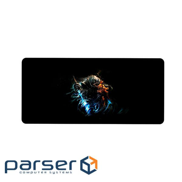 Коврик 300*250 тканинний Burst sky з боковою прошивкою, толщина 3 мм, Пакет (YT12)