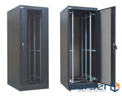 Шафа ZPAS 19, 45U, SZB IT, передні одностулкові перфоровані двері і задні (W-IT-456012-45AA-5-161FB) (W-IT-456012-45AA-5-161FB)