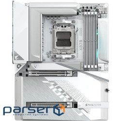 Материнська плата Gigabyte AORUS X870 Stealth Ice (X870 AORUS STEALTH ICE)
