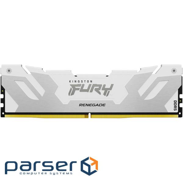 Модуль пам'яті KINGSTON FURY Renegade White/Silver DDR5 6400MHz 32GB (KF564C32RW-32)