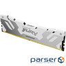 Модуль пам'яті KINGSTON FURY Renegade White/Silver DDR5 6400MHz 32GB (KF564C32RW-32)