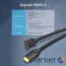 Кабель Vention HDMI - HDMI V 2.0 (M/M), 3 м, Black (AARBI)