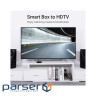 Кабель мультимедійний HDMI M to HDMI M 3.0m V2.0 4K60Hz 90 corner black Vention (AARBI)