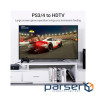 Кабель мультимедійний HDMI M to HDMI M 3.0m V2.0 4K60Hz 90 corner black Vention (AARBI)