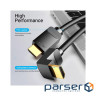 Кабель мультимедійний HDMI M to HDMI M 3.0m V2.0 4K60Hz 90 corner black Vention (AARBI)
