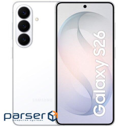 Смартфон Samsung Galaxy S26 12/512GB White (SM-S942BZWHEUC), 6.3" (2340x1080) Dynamic AMOLED 2X / Ex