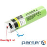 Акумулятор 18650 LiitoKala, USB-34B, 3400mAh, 3.7 li-ion battery, 1 pcs вбуд. USB для (Lii-USB-34B)