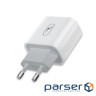Зарядний пристрій SkyDolphin SC20 PD+QC3.0 (2USB, 3A) White (SDMZP-000121)