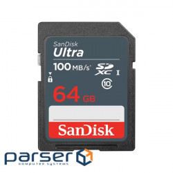 Memory card SanDisk 64GB SDXC class 10 UHS-1 (SDSDUNR-064G-GN3IN)