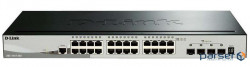 Комутатори D-Link DGS-1510-28X/E 24xGE, 4xSFP+, SmartPro
