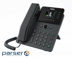Телефон IP Fanvil V61G 2xGE LAN, 4 SIP line, SW Linux, PoE, 2.4'' - колірний дисплей 