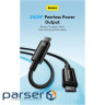 Кабель Baseus Tungsten Gold Type-C to Type-C 240W (2m) black (CAWJ040101)