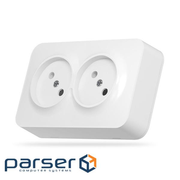 VIDEX BINERA IP20 socket external 2nd white (VF-BNS22-W)