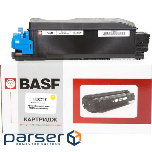 Тонер-картридж BASF KYOCERA TK-5270Y 1T02TVANL0 (KT-1T02TVANL0) (BASF-KT-1T02TVANL0)