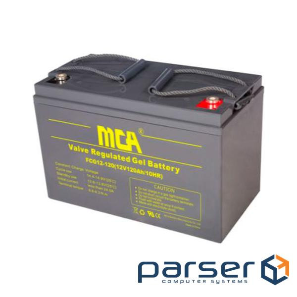 Батарея до ДБЖ MCA 12V - 120Ah GEL (FCG12-120AT)