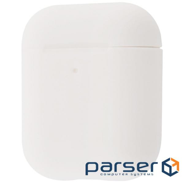 Чехол Silicone Case Slim for AirPods 2 white (21854 white)