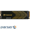 SSD диск TRANSCEND MTE255S w/graphene heatsink 1TB M.2 NVMe (TS1TMTE255S)