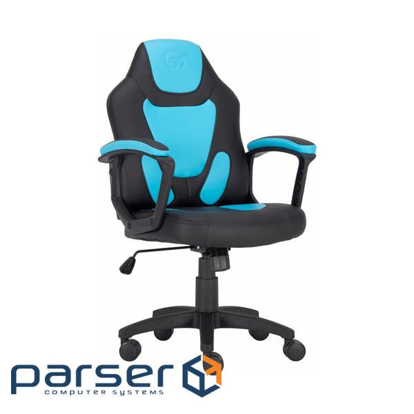 Крісло ігрове GT Racer X-1414 Black/Light Blue