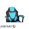Крісло ігрове GT Racer X-1414 Black/Light Blue