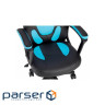 Крісло ігрове GT Racer X-1414 Black/Light Blue