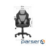 Крісло ігрове GT Racer X-1414 Black/Light Blue