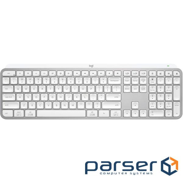 Клавіатура бездротова LOGITECH MX Keys S Pale Gray (920-011588)
