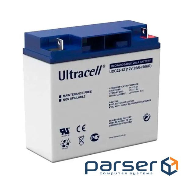 Батарея до ДБЖ Ultracell 12V-20Ah, GEL (UCG20-12)