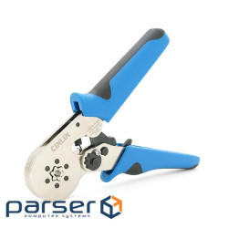 Крімпер CINLINELE HCS8 6-6 для обтиску кабельного накінечника, 0.25-6mm2, Blue (hsc8 6-6 0.25)