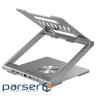 Canyon Laptop stands with hub, TYPE C F to HDMI2.0+2USB3.0+USBC3.0+RJ45+PD, TYEP C TO C c (CNS-SDS2)