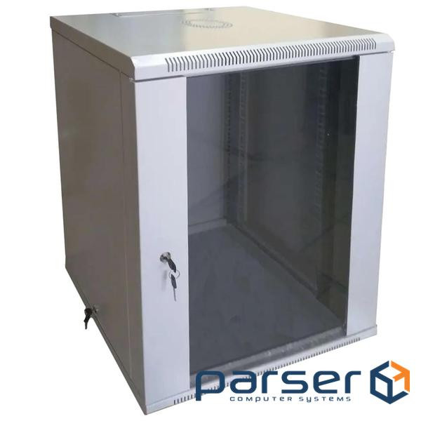 Шафа настінна Hypernet 15U 19" 600x450 (WMNC-15U-FLAT) (US-WMNC-15U-FLAT)