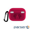 Чохол для навушників BeCover Silicon Protection для Apple AirPods Pro Rose Red (704504)