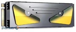 Радіатор для M.2 Jeyi "Cooling Eyes", Black, для формату 2280, термопрокладка в комплек (JEYI_CE_BK)