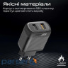 Зарядний пристрій Promate BiPlug-QC3 Black (biplug-qc3.eu-bk)