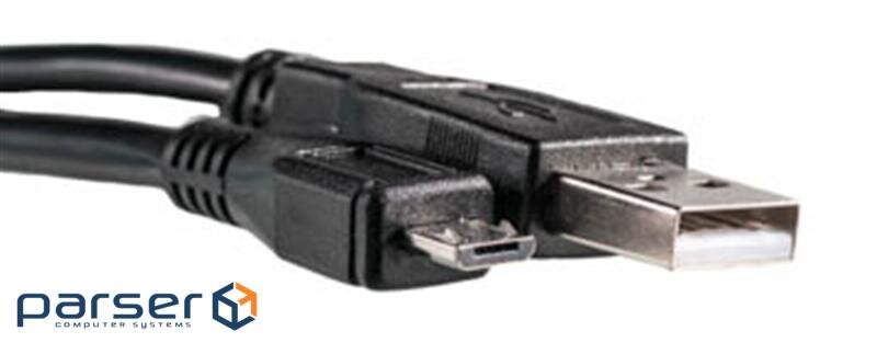 Date cable USB 2.0 AM to Micro 5P 0.5m PowerPlant (KD00AS1218)