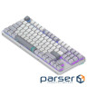 Клавіатура Dark Project ALU87 Daylight ABS RGB Mech G3MS Zircon White/Grey (DPKB_DAYLIGHT_87_ANSI_UA