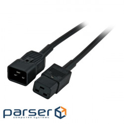 Device power cable IEC(C19)-(C20) 1.8m, core 3x1.50mm D=8.6mm, black (74.05.1918-1)