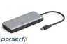Док-станція DIGITUS USB-C > HDMI/2xUSB-A/USB-C/SD/MicroSD/RJ54 (DA-70914)