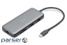 Док-станція DIGITUS USB-C > HDMI/2xUSB-A/USB-C/SD/MicroSD/RJ54 (DA-70914)