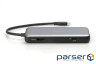 Док-станція DIGITUS USB-C > HDMI/2xUSB-A/USB-C/SD/MicroSD/RJ54 (DA-70914)