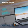 Док-станція DIGITUS USB-C > HDMI/2xUSB-A/USB-C/SD/MicroSD/RJ54 (DA-70914)